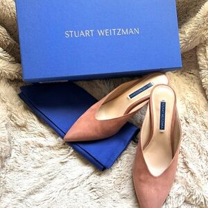 Stuart Weitzman Women's Pink Suede Shoes